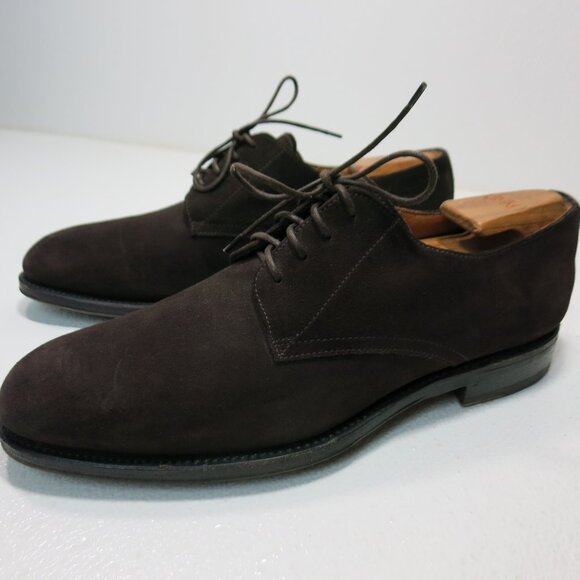 Aquatalia Arturo Suede Leather Dress Oxfords Footwear Men\'s Dress Shoes Sz 10 main image 5